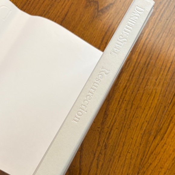 Danielle Steel 'Resurrection' Book - Blue and White - Picture 3 of 3